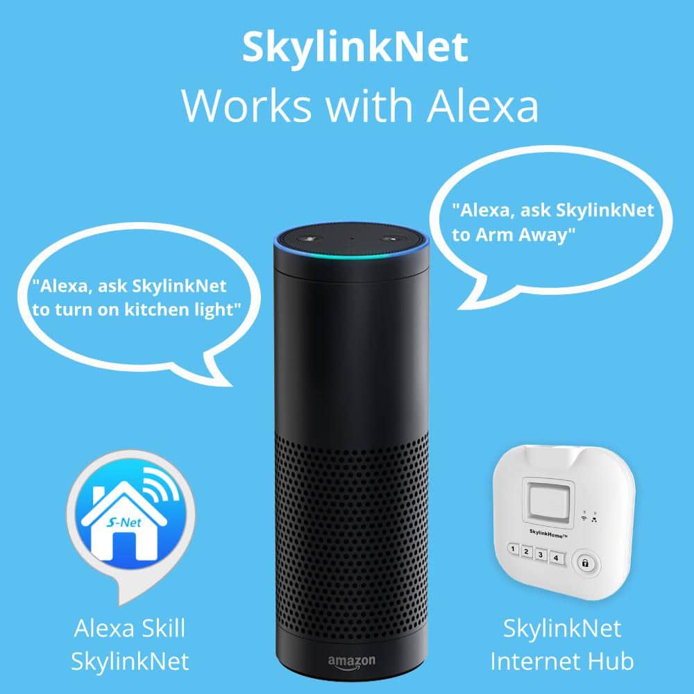 SkyLink Wireless Alarm, Security System Kit - Echo Alexa compatible
