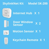 SkyLink Wireless Alarm, Security System Kit - Echo Alexa compatible