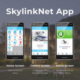 SkyLink Wireless Alarm, Camera Deluxe Security System - Echo Alexa compatible