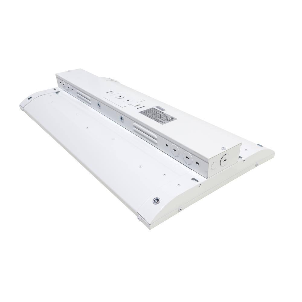 Spitzer 1.05 ft. 300-Watt Equivalent Integrated LED White Linear High Bay Light