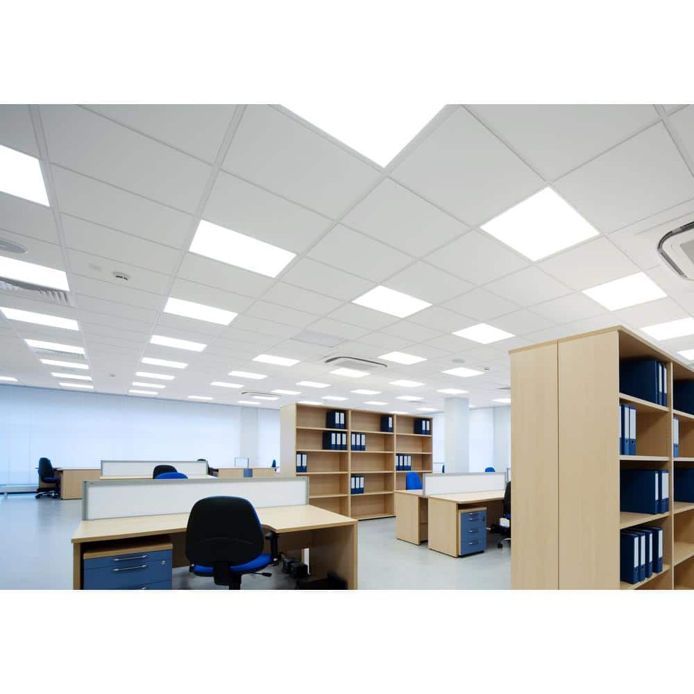 Spitzer 2 ft. x 2 ft. CBT LED Troffer 3150 Lumens 3000K/4000K/5000K Color Selectable with Build-in Microwave Sensor