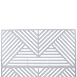 Sudzendf White Outdoor Indoor Privacy Screen Metal Freestanding Decorative Screen for Deck Balcony Patio, Privacy Fence Panels