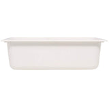 Swan Drop-In/Undermount Solid Surface 33 in. 1-Hole Single Bowl Kitchen Sink in White