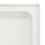 Swan Veritek 32 in. x 48 in. Single Threshold Center Drain Shower Pan in White