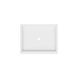 Swan Veritek 34 in. x 42 in. Single Threshold Center Drain Shower Pan in White