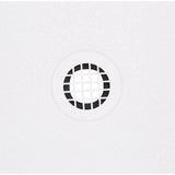 Swan Veritek 34 in. x 48 in. Single Threshold Center Drain Shower Pan in White