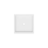 Swan Veritek 36 in. x 36 in. Single Threshold Shower Pan in White, Center Drain
