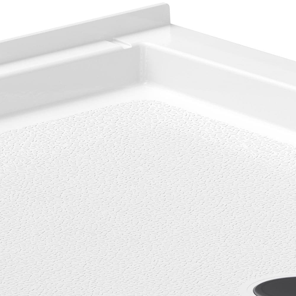 Swan Veritek 36 in. x 36 in. Single Threshold Shower Pan in White, Center Drain