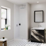 Swan Veritek 36 in. x 36 in. Single Threshold Shower Pan in White, Center Drain
