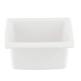 Swan 25 in. x 22 in. x 13.6 in. Solid Surface Undermount Utility Sink in White