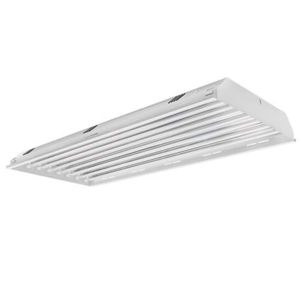 toggled 4 ft. 8-Light T8/T12 LED White High Bay High Output 6500K (LED Tubes Included)