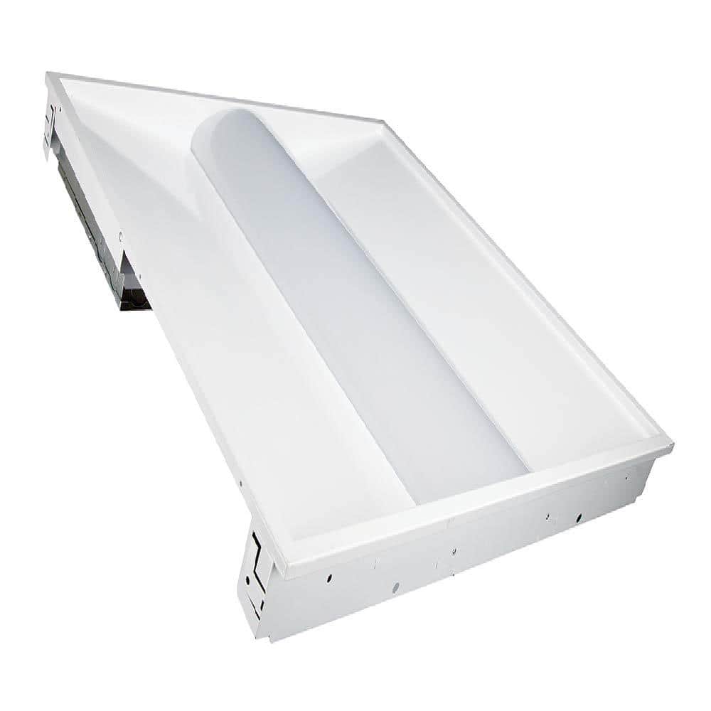toggled 2 ft. x 2 ft., 5,000 Lumens, Integrated LED Troffer Light - CCT and Wattage Selectable (3500K/4100K/5000K)