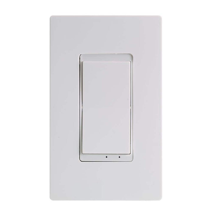 TORK Smart Switch Indoor Wi-Fi In-Wall Switch Amazon Alexa/Google Asst, Remote, Multiple Scene Control and Schedules
