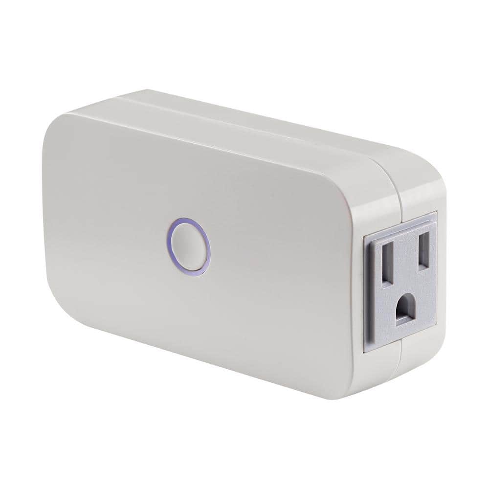 TORK Smart Energy Wi-Fi Indoor Energy Recording 3-Prong 2-Outlet Plug, Alexa/Google Asst, Remote, Multi-Control and Schedule