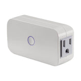 TORK Smart Energy Wi-Fi Indoor Energy Recording 3-Prong 2-Outlet Plug, Alexa/Google Asst, Remote, Multi-Control and Schedule