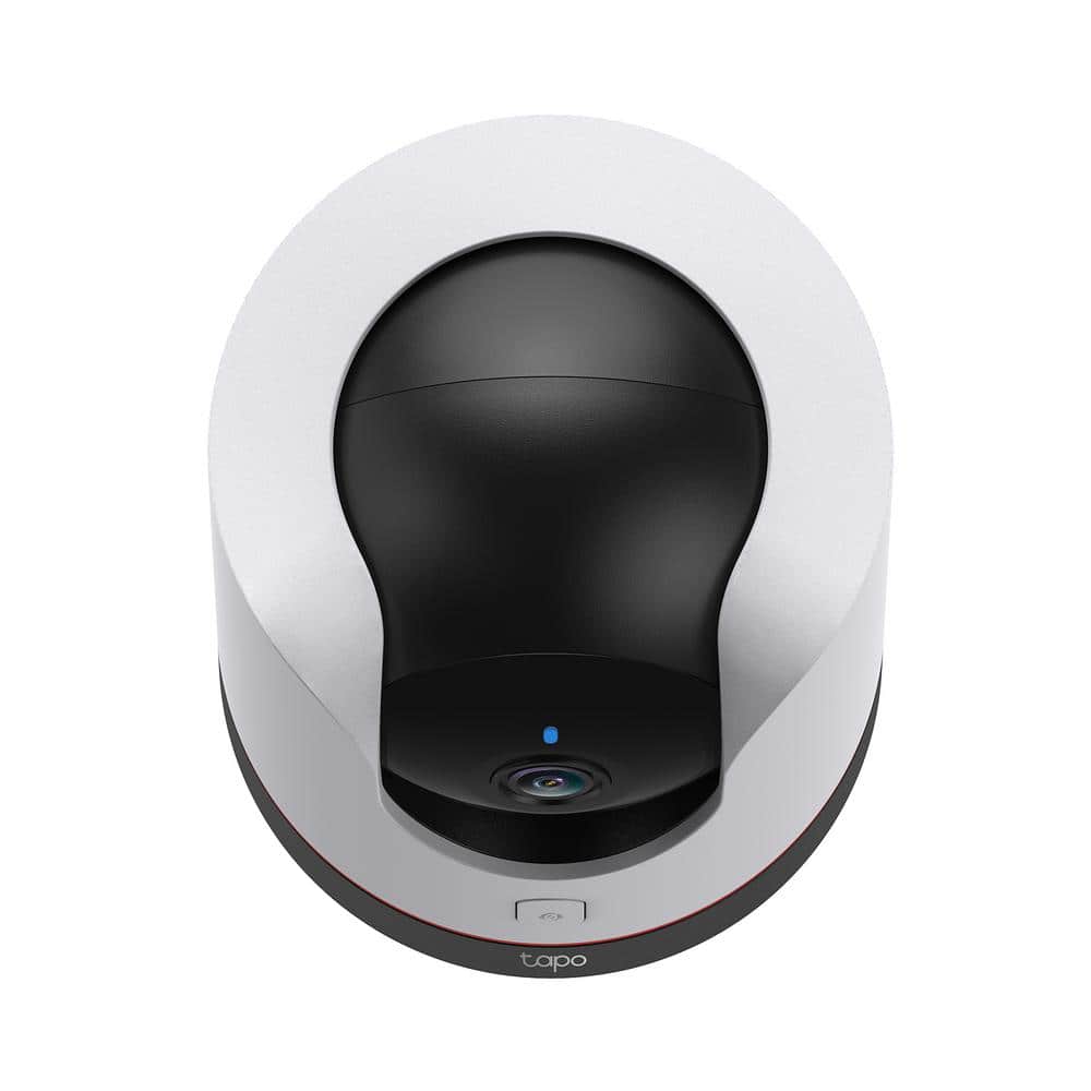 TP-LINK Tapo 2K QHD Wi-Fi Pan/Tilt Plug-In Home Security Camera, Privacy Control, Smart AI Motion Tracking, Color Night Vision