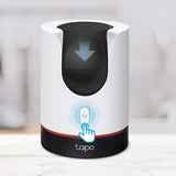 TP-LINK Tapo 2K QHD Wi-Fi Pan/Tilt Plug-In Home Security Camera, Privacy Control, Smart AI Motion Tracking, Color Night Vision