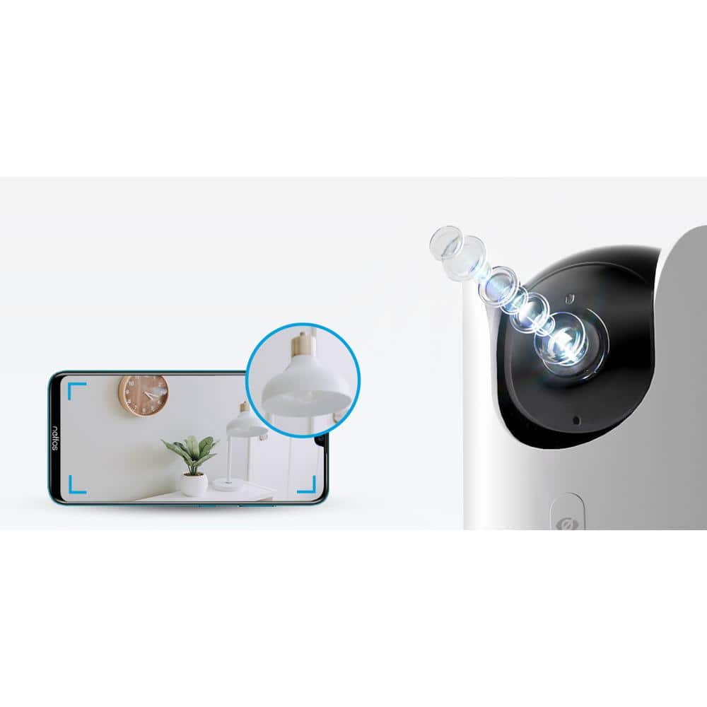 TP-LINK Tapo 2K QHD Wi-Fi Pan/Tilt Plug-In Home Security Camera, Privacy Control, Smart AI Motion Tracking, Color Night Vision