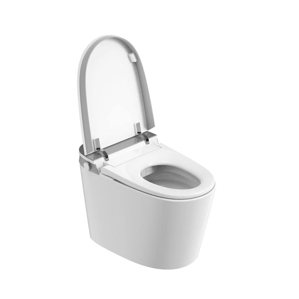 Unbranded 1.6/1.1 GPF ADA Smart Toilet Bidet with Auto Open/Close & UV-C Disinfection