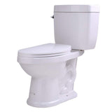 Universal Tubs 45.75 in. Walk-In Whirlpool Bathtub, Right-Drain, in White with 1.6 GPF Single-Flush Toilet