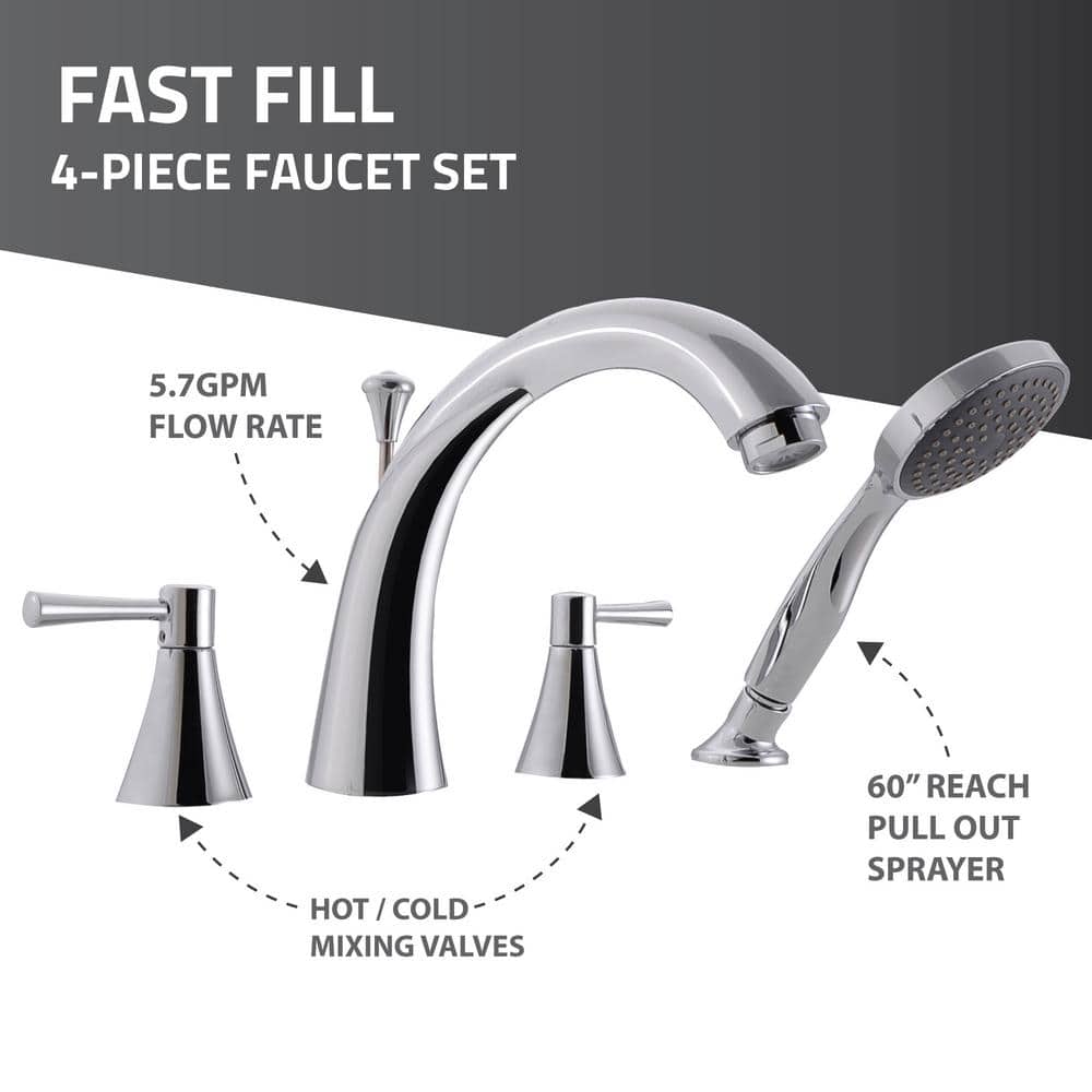 Universal Tubs HD Series 26 in. x 46 in. Right Drain Quick-Fill Walk-In Soaking Bathtub in White