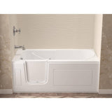 Universal Tubs HD Series 32 in. x 60 in. Right Drain Quick Fill Walk-In Soaking Bathtub in White