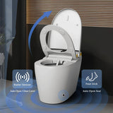 UPIKER 12-in-1 Smart Elongated Bidet Toilet with Heated Seat and Auto Flush