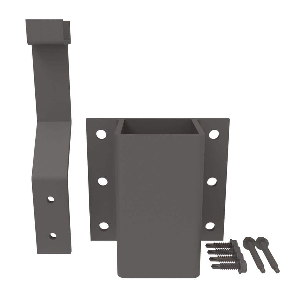 Veranda Aluminum Rail Fascia Mount Mid Bracket MZ