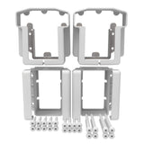 Veranda T-Rail Vinyl Level Bracket Kit