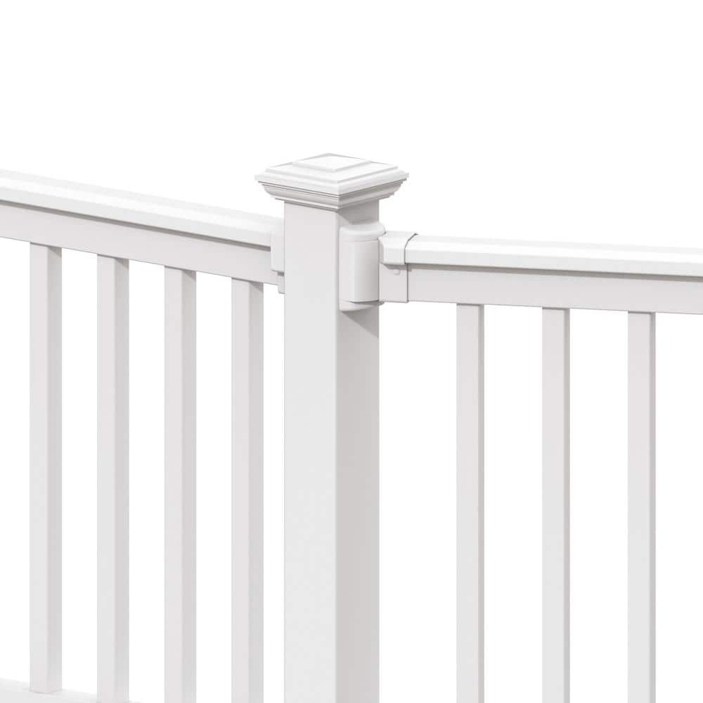 Veranda T-Rail Vinyl Railing Level Angle Bracket Kit