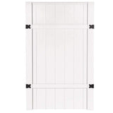 Veranda 3.5 ft. x 6 ft. White Vinyl Windham Privacy Fence Gate