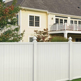 Veranda Somerset 6 ft. H x 6 ft. W Tan Vinyl Privacy Unassembled Fence Panel