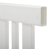 Veranda LaFayette 4 ft. H x 8 ft. W White Vinyl Spaced Picket Fence Panel Kit