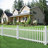 Veranda 4 in. x 4 in. x 6 ft. White Vinyl Fence Post - Maintenance-Free