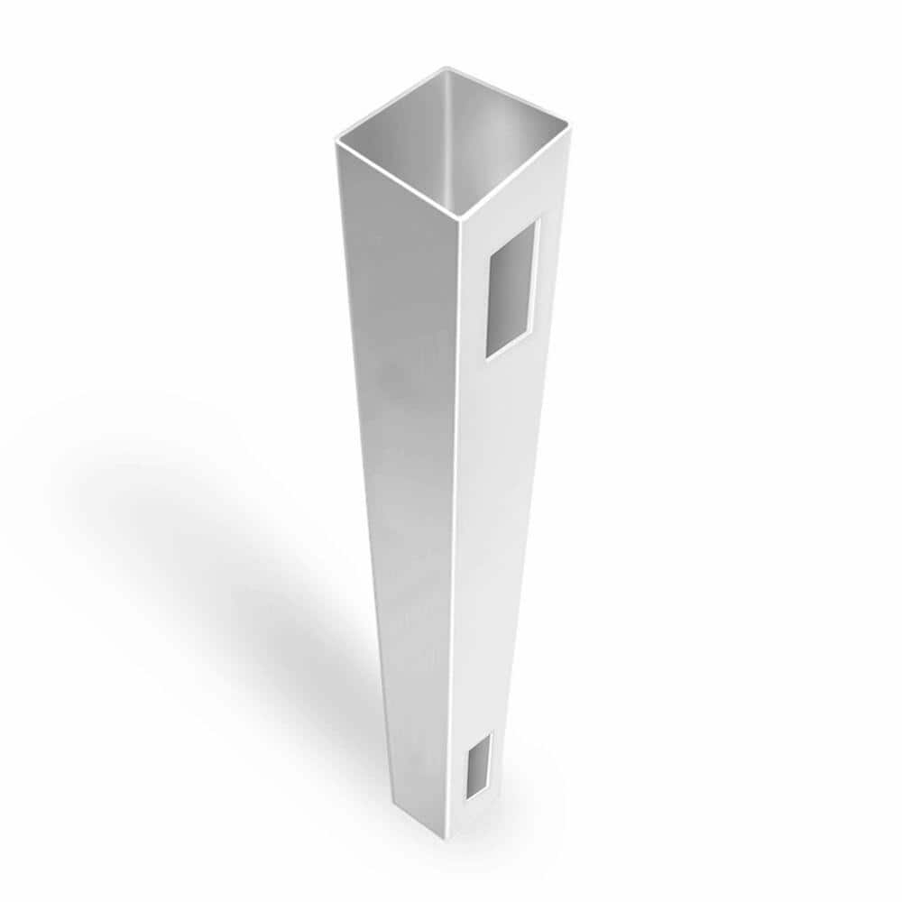 Veranda Acadia/Roosevelt 5x5x9 White Vinyl Fence End Post