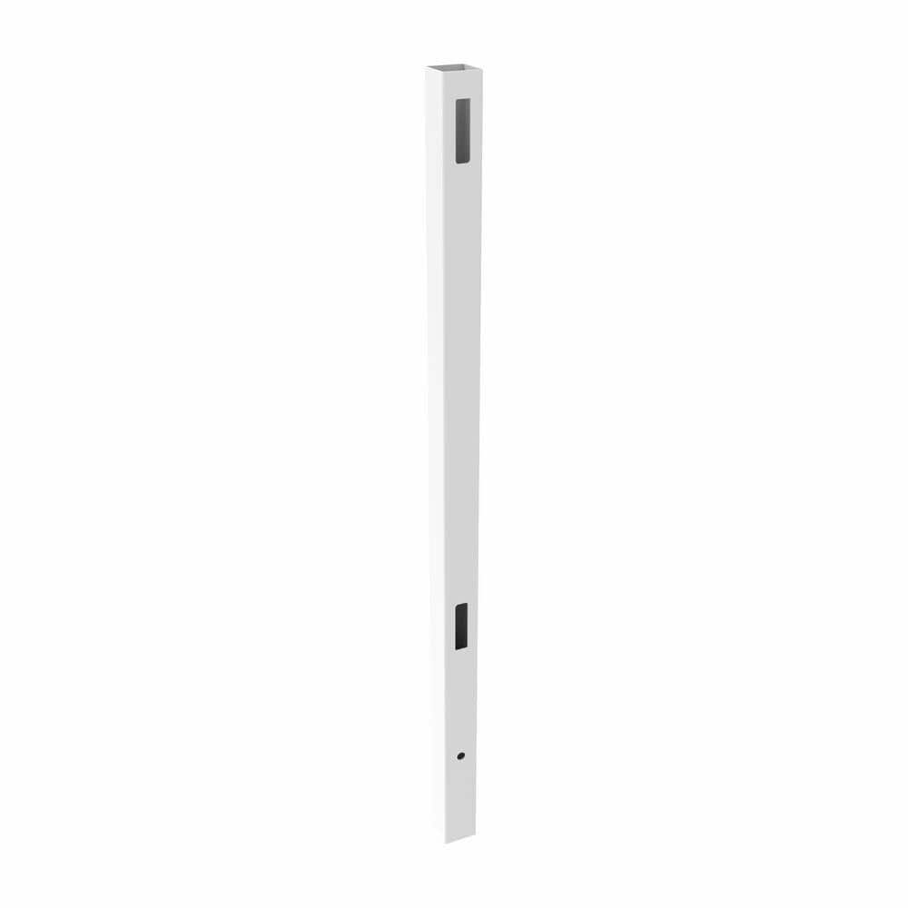 Veranda Acadia/Roosevelt 5x5x9 White Vinyl Fence End Post
