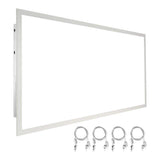 VEVOR LED Panel Light 47.8in. x 23.7in. 6000 Lumens Integrated LED Panel Light Cool White 3500/4000/5000K for Home Office