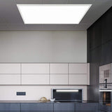 VEVOR 2 PCS 2 ft. x 4 ft. LED Flat Panel Light 6000LM 50 W LED Drop Ceiling Light 3500K/4000K/5000K for Home Office Classroom
