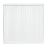 SIXTH AVENUE Belfast 4 in. x 4 in. x 96 in. White Vinyl Fence Post Kit