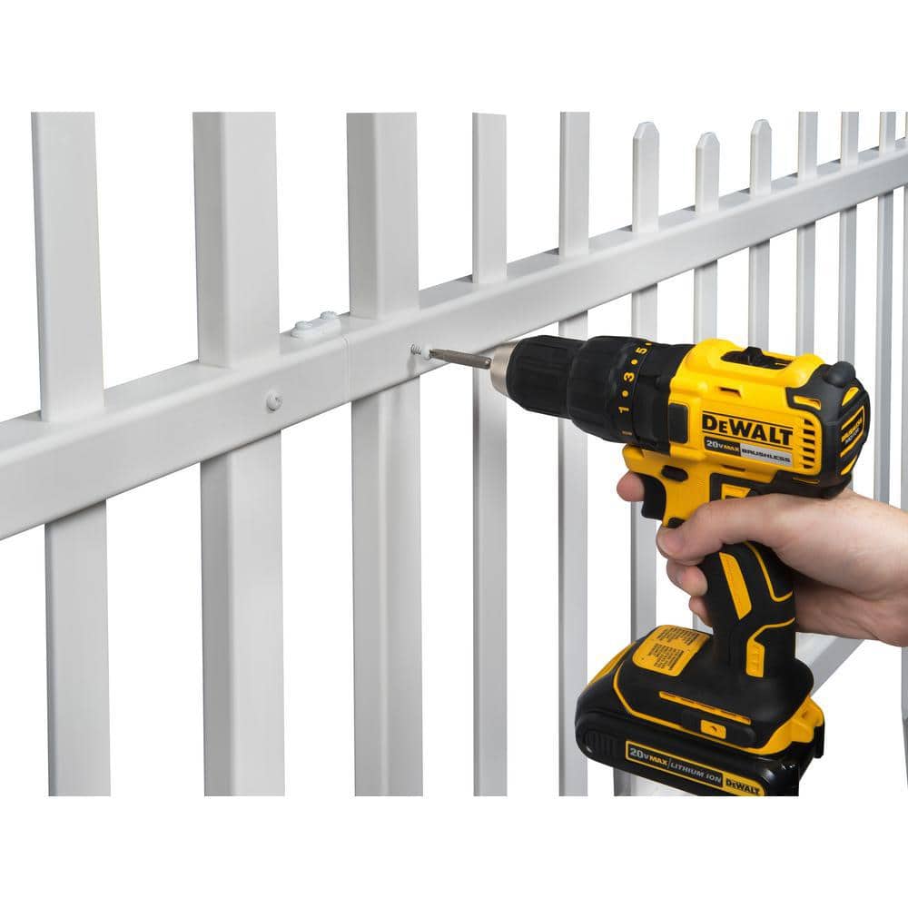 Zippity Outdoor Products Washington Vinyl Picket Fence Panel Kit 2-Pack