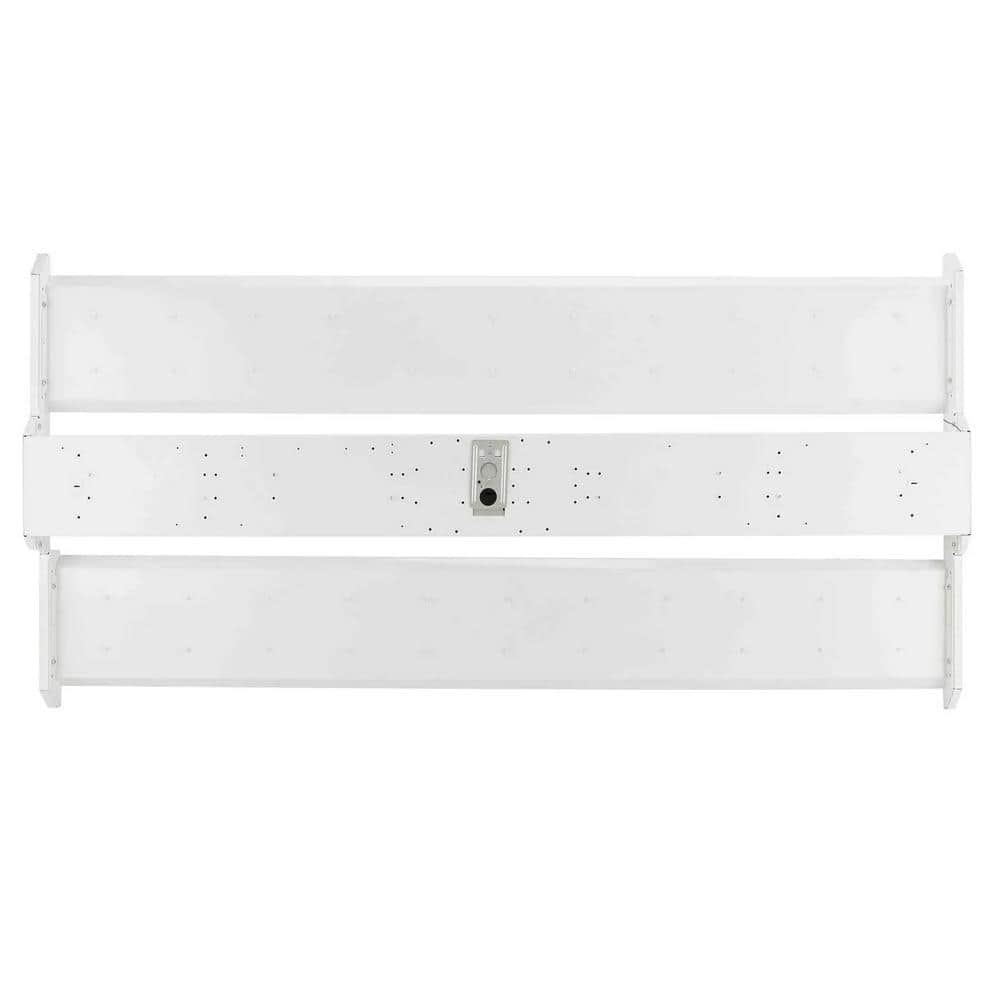 Viribright 4 ft. 400-Watt Equivalent Integrated LED Dimmable White High Bay Light, 5000K