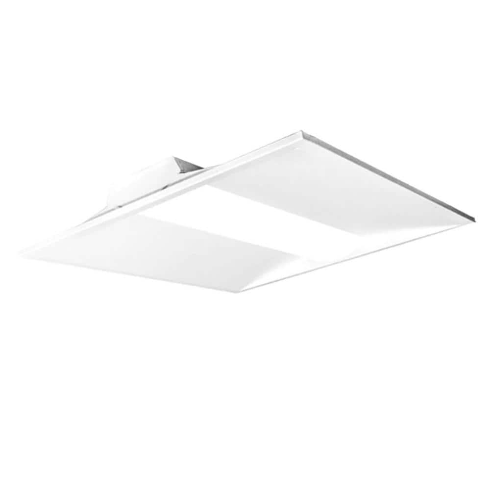 Viribright 23.74 in. W 23.74 in. L Wattage Tunable White 2 x 2 LED Basket Troffer with Tunable CCT Dimmable
