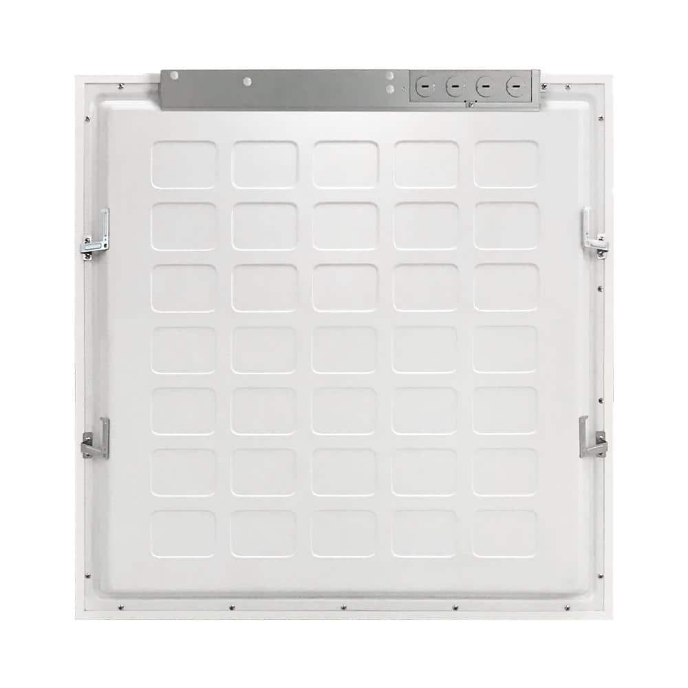 Viribright 20/30/40-Watt 2 ft. x 2 ft. Flat Panel CCT 3000K/4000K/5000K 5200 Lumens AC 100-277-Volt LED Light (2-Pack)
