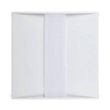 Viribright 25/35-Watt 2 ft. x 2 ft. CCT Selectable 3000K/4000K/5000K 4550 lm 100-Volt to 277-Volt LED Troffer Light Panel (2-Pack)
