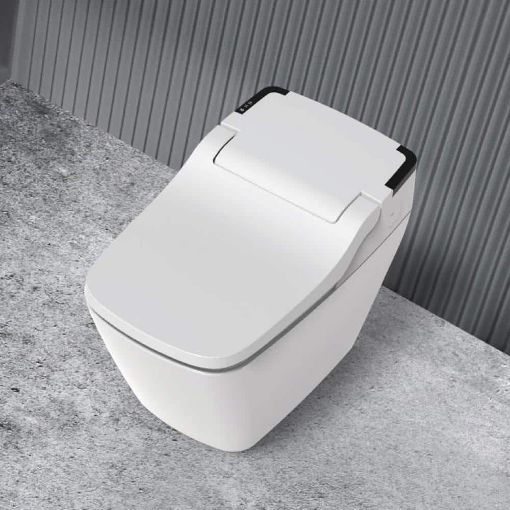 VOVO Stylement Tankless Smart Bidet One-Piece Toilet with UV LED Auto Flush & Heated Seat
