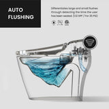 VOVO Stylement Tankless Smart Bidet Toilet in White - UV LED, Auto Flush, Heated Seat