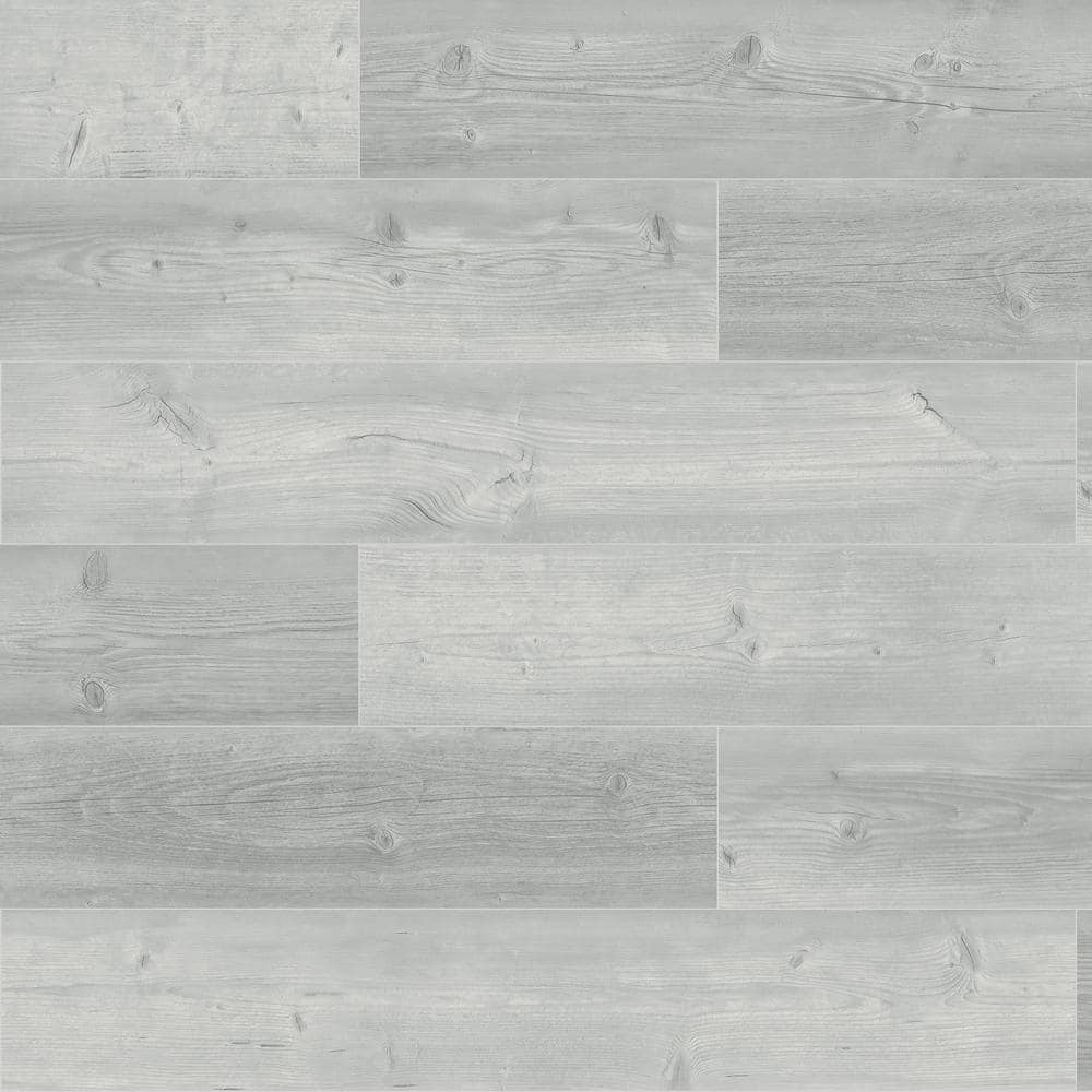 Krono Original White Wash Mountain Larch 10 mm T x 8 in. W Waterproof Laminate Wood Flooring (18.6 sqft/case)