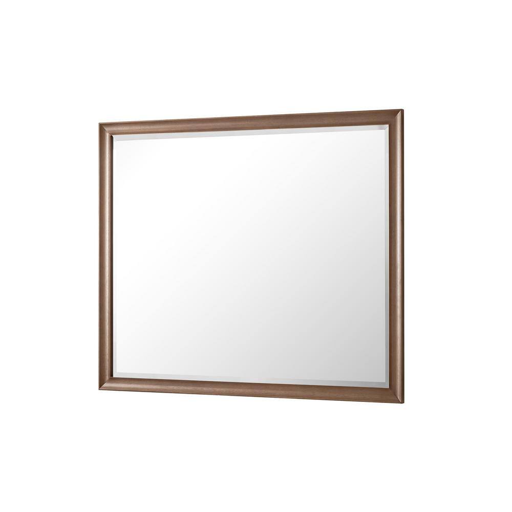 James Martin Vanities Glenbrook 48" White Wash Walnut Vanity Mirror