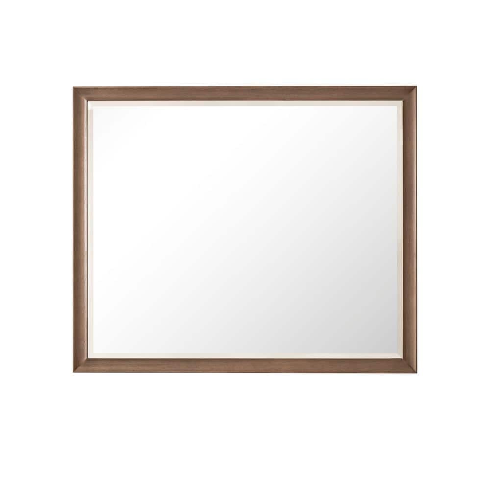 James Martin Vanities Glenbrook 48" White Wash Walnut Vanity Mirror