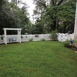 Weatherables Provincetown 3 ft. H x 8 ft. W White Vinyl Picket Fence Panel Kit